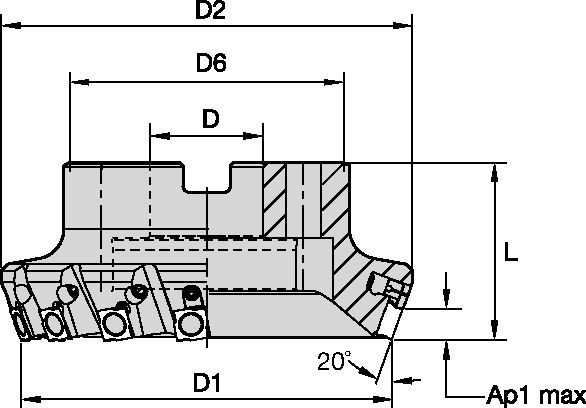 Shell Mills • SPHX15T6...