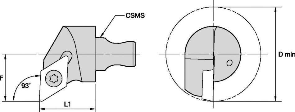 KM2016 SDUP - Micro Steel CU Tooling Systems - 3016748 - WIDIA