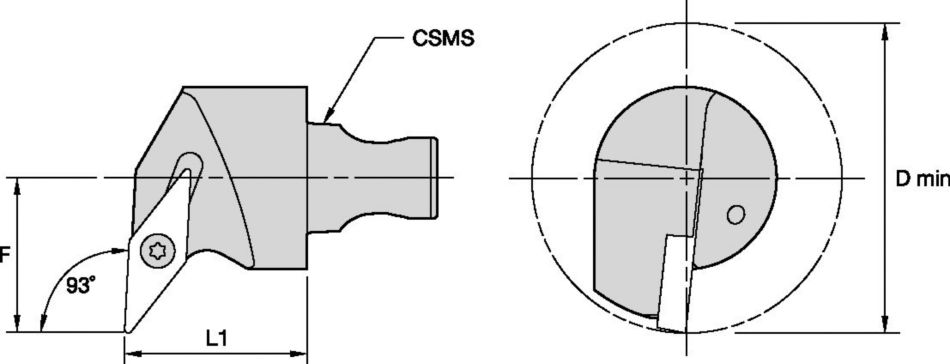 KM2016 SVUB - Micro Steel CU Tooling Systems - 3016750 - WIDIA