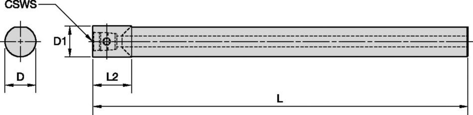 Carbide Round Shanks