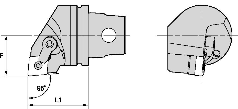 MCL 95° - Metric CU Tooling Systems - 1023228 - WIDIA