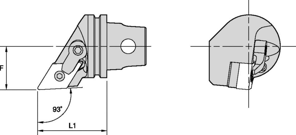 MDJ 93° - Metric CU Tooling Systems - 1023232 - WIDIA