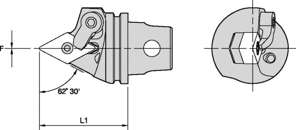 MDP 62.5° - Metric CU Tooling Systems - 1022560 - WIDIA