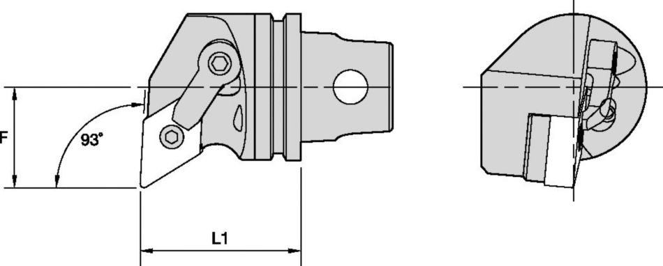 MDU 93° - Metric CU Tooling Systems - 1023274 - WIDIA