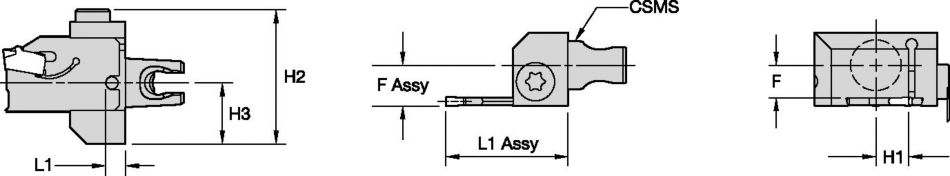 MODULARER SCHNEIDKOPF • KM MICRO<sup>™</sup>