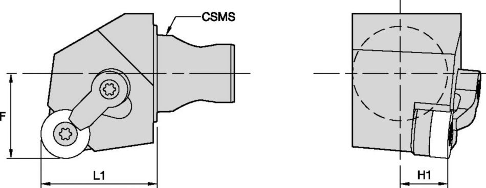 KM25 - MRG 90° - CU Tooling Systems - 2398804 - WIDIA