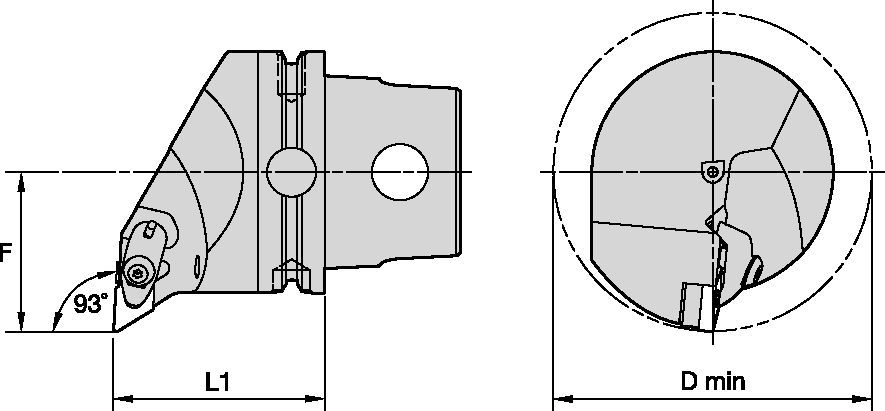 DDUN 93° • KM80ATC™ Cutting Units • Kenclamp™