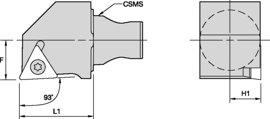 STJC 93° Tool Holders & Adapters - 3487561 - Kennametal