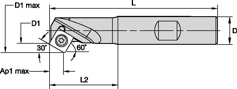 Chamfer Mills 30° Lead • Inch