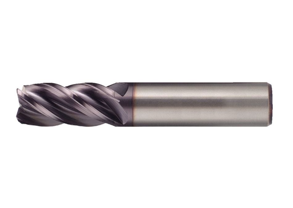 HARVI™ I Solid Carbide End Mill for Roughing and Finishing of High-Temperature Alloys