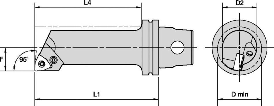 PWL 95° - Metric Steel BB Turning - 1695783 - Kennametal