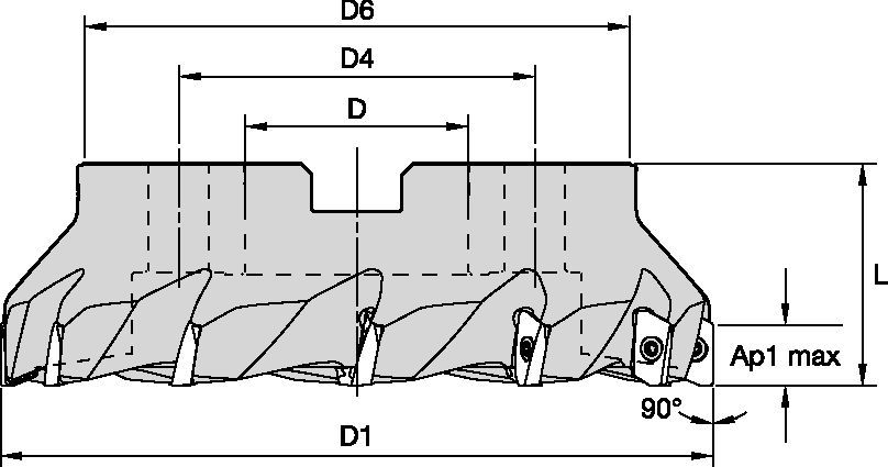 Indexable Shell Mills