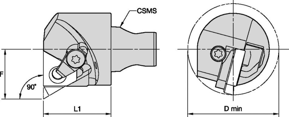 LT Threading • KM40TS™ Internal Cutting Units