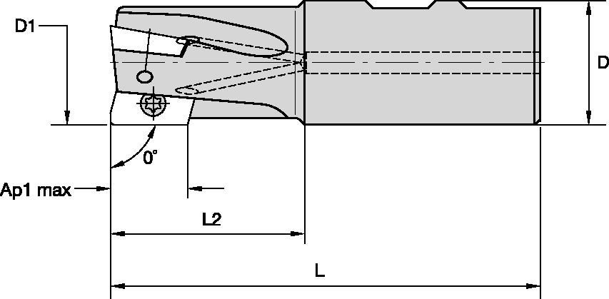 Indexable End Mills