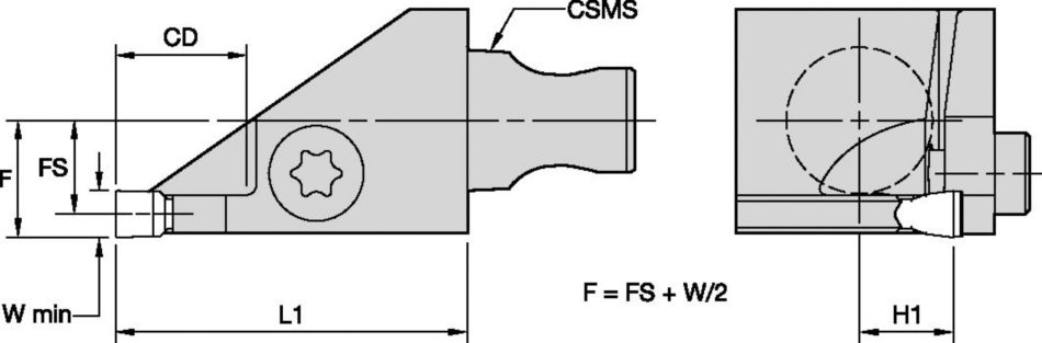 A3 Micro CU Tool Holders & Adapters - 1831218 - Kennametal
