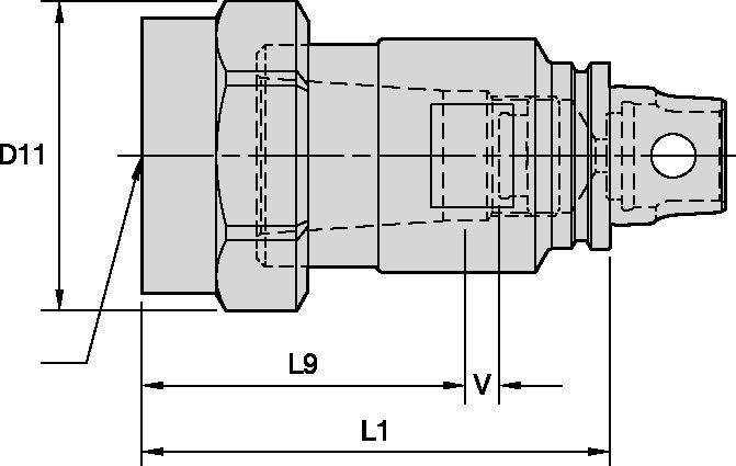 Hex Assy 1020290 - Kennametal