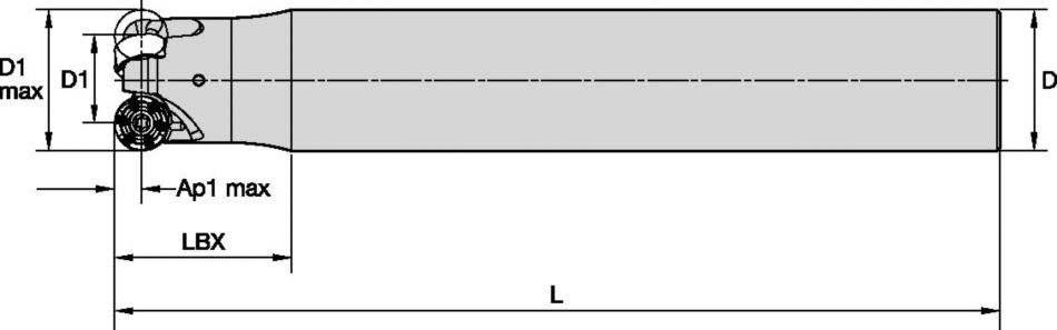 M200 - RN.J12... - Cylindrical Shank - Metric 4147567 - WIDIA