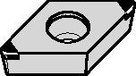Screw-On DCGW ISO/ANSI Turning Insert 6296010 - Kennametal