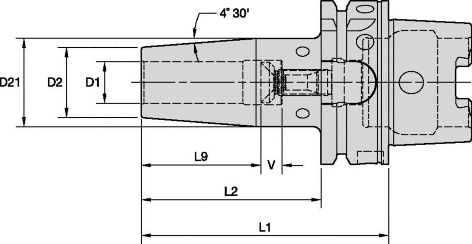 Shrink Fit Toolholders General Purpose (GP)• MQL • 1-Channel