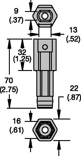 H型管件（7/8"六角钻头装置）