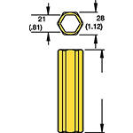 C-образная трубка (системы бурения с шестигранником 1-1/8")