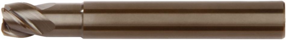 KenCut™ HT • EADE • Radiused • 4 Flutes • Necked • Plain Shank • Metric