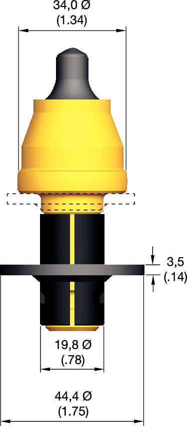 RoadRazor II™ • RZ Serie 20 mm (0.76") Schaft