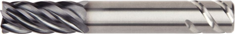 HARVI™ III Solid Carbide End Mill for High Feed Roughing and Finishing with Maximum Metal Removal Rates