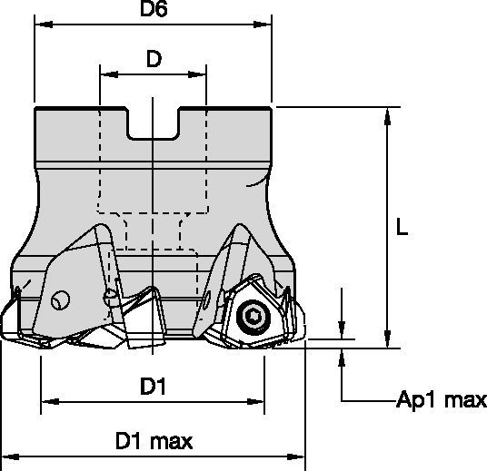 M370 - Shell Mills - WO12... - Metric 5338918 - WIDIA