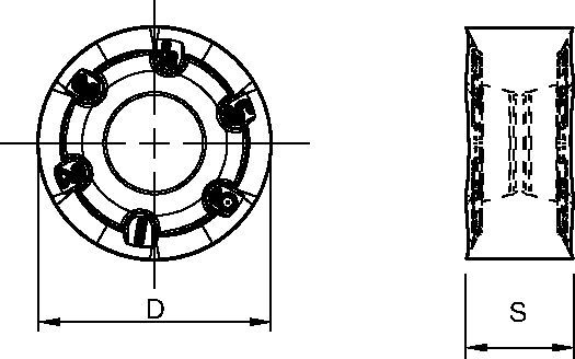 KDR用インサート • Rodeka™ IC 12 • RNPJ-GD