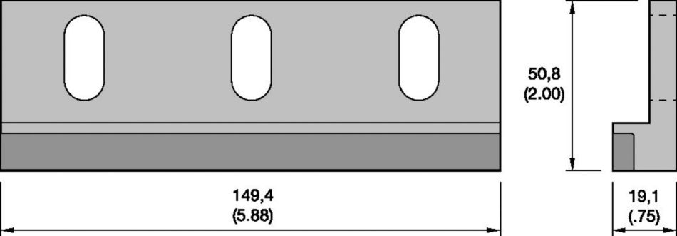 Autres types de lames à monter sur des machines Wirtgen™ et Bitelli™