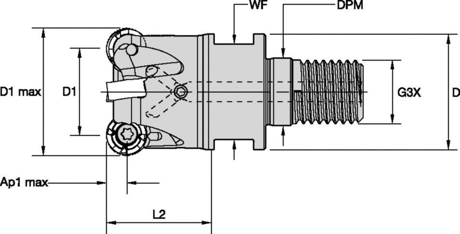 IC10 • Screw-On End Mills