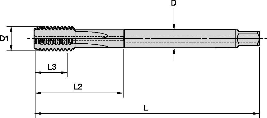 GT41 STFL MM Tapping - 4033662 - WIDIA