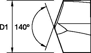 Foratura modulare • Inserto in metallo duro per KSEM™