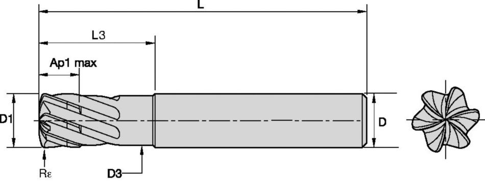 KHDA • 52–65 HRC • Закаленная сталь