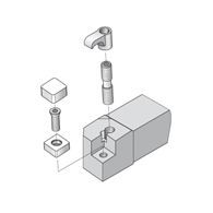 Fixação de estilo C • Para insertos de cerâmica