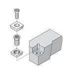 Screw-On • S-Style Clamping • For Positive Style Inserts