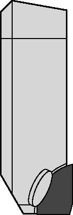 Cartouches pour KSCM AluMill™ • 75° QF