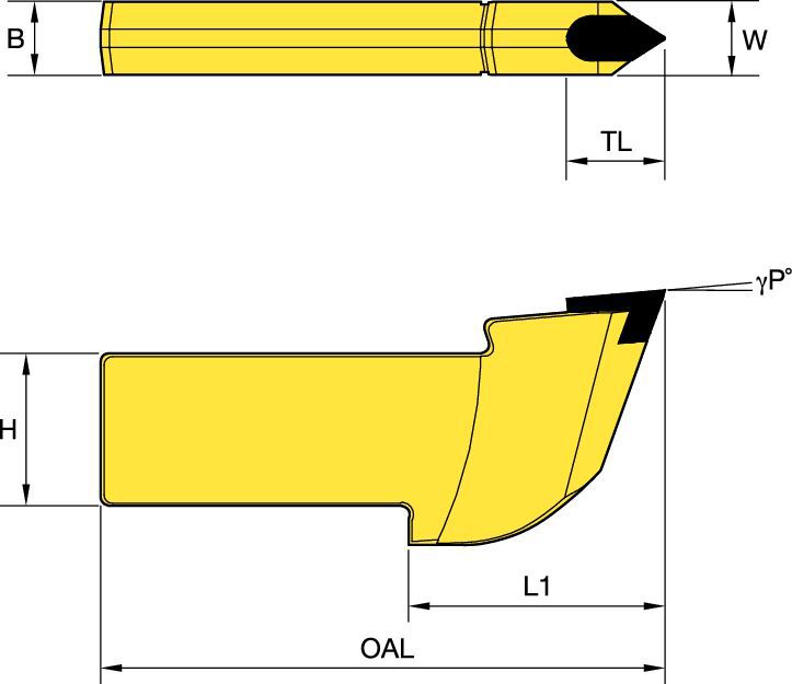 27mm (.51" x 1.05") Shank