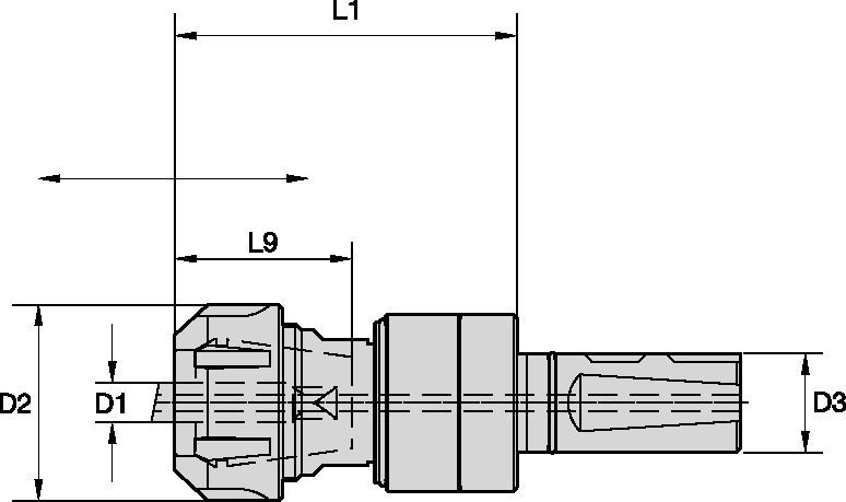 Straight Shank Tap Holders Straight Shank Synchro Plus™