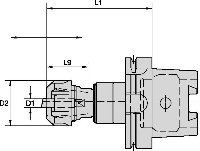 HSK100 Synchro Plus • Sistema métrico