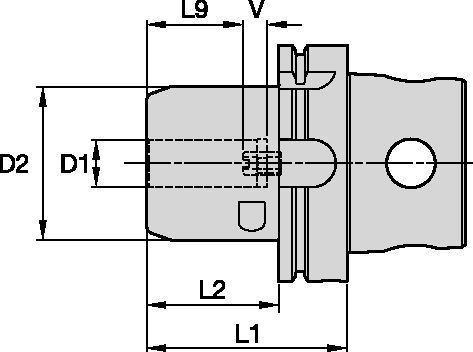 HydroForce™ Hydraulic Toolholders High Torque (HT)