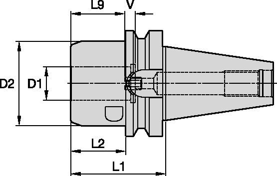 Mandrin hydraulique à couple de serrage élevé (HT) HydroForce™