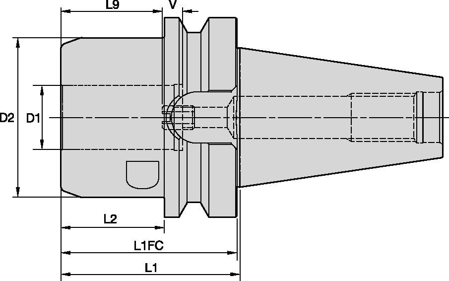 HydroForce™ Hydraulic Toolholders High Torque (HT)