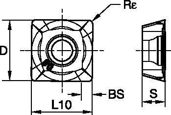 Insertos • SD1204..