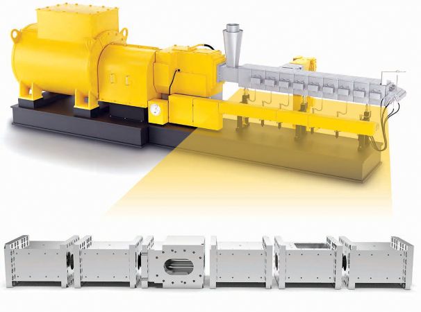 Twin Feed Extruders from Diamond America Extrusion company