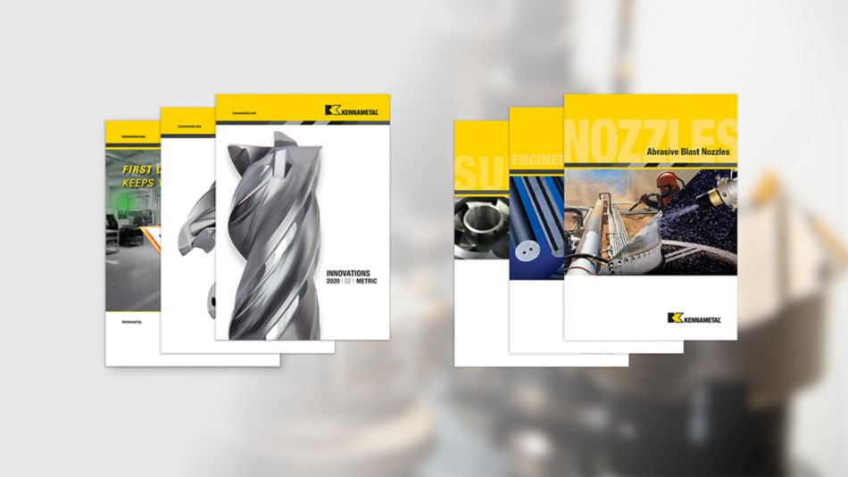 Kennametal Catalogs Banner