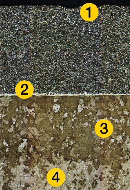 Cladding Photomicrograph