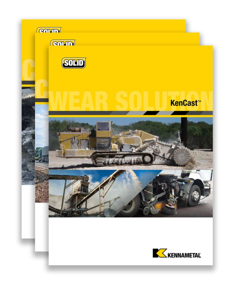 Kennametal Mining and Construction Catalogs Stack
