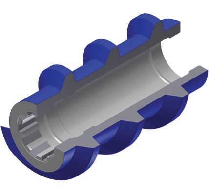 Screw Segment with Full Stellite Cladding